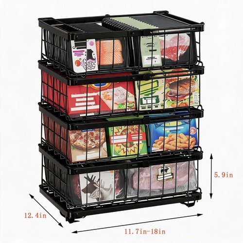 Pack freezer baskets - 4-pack,