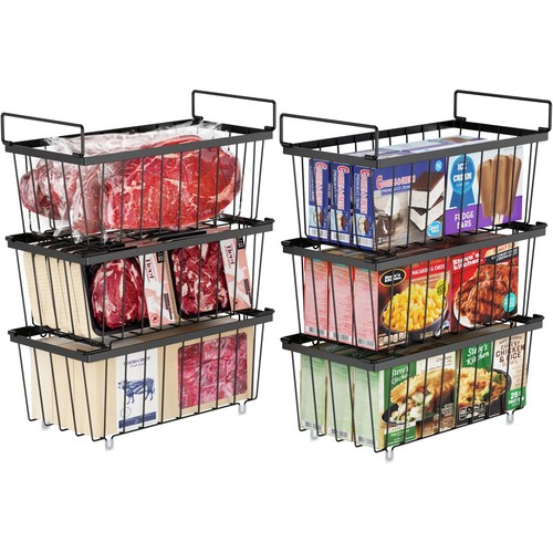 Deep freezer organizer bins - deep,