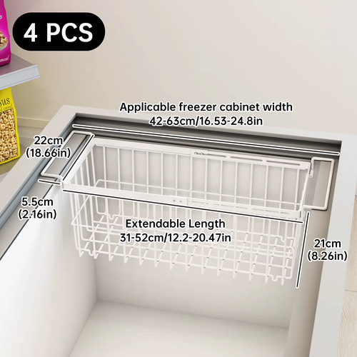 4pcs fridge freezer storage - fridge,