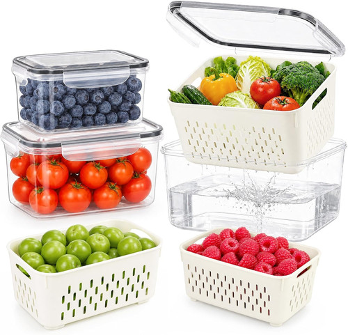 Fruit storage containers - fruit,